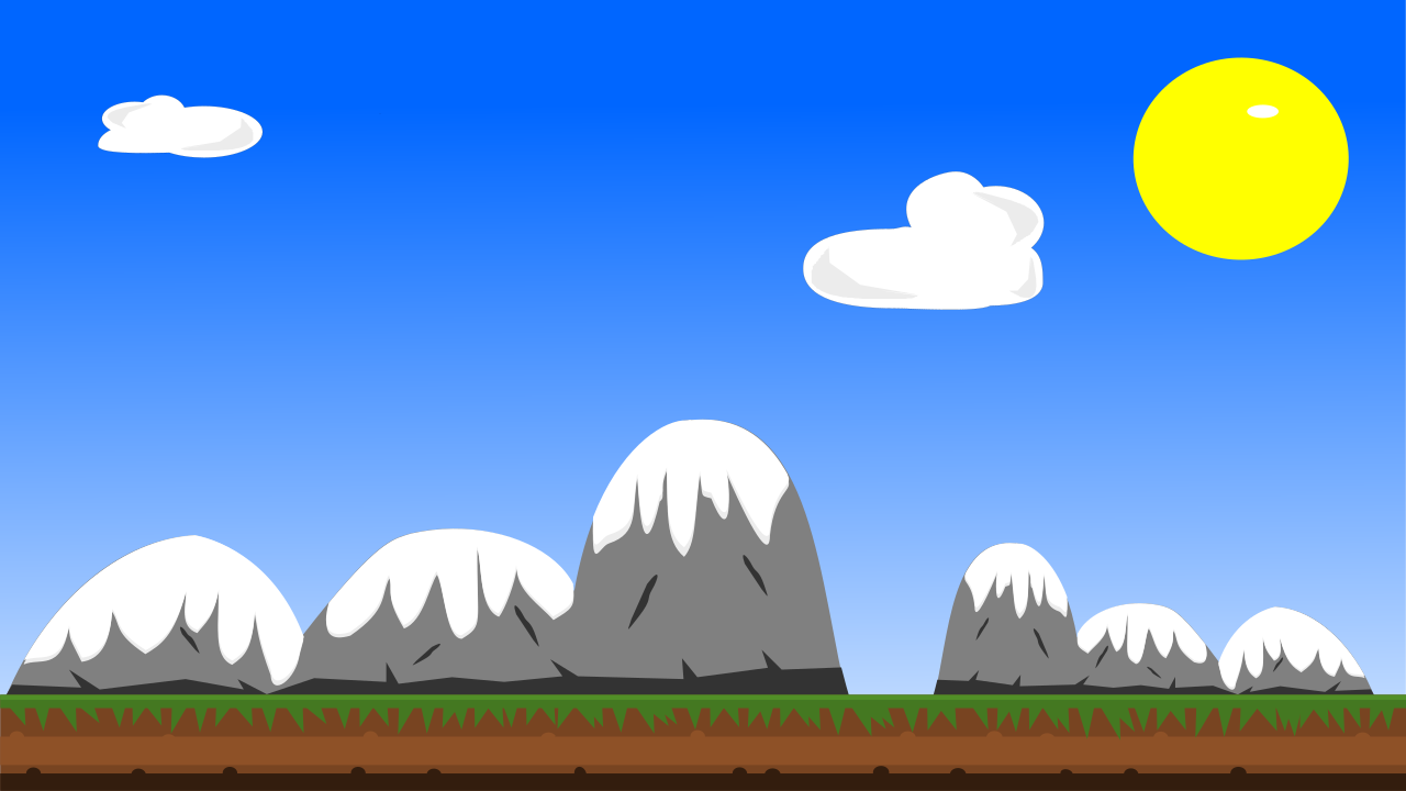 Parallax Mountain Background | OpenGameArt.org