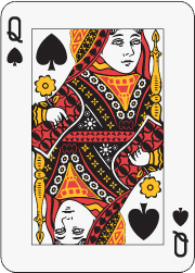 Vintage Playing Cards - Spades_Q.png | OpenGameArt.org