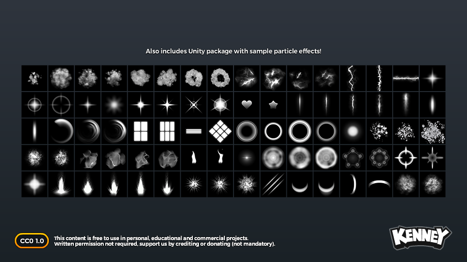 dust particle texture unity