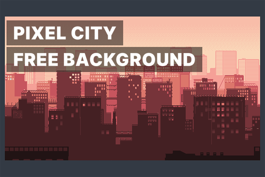 Free City Backgrounds Pixel Art Download 