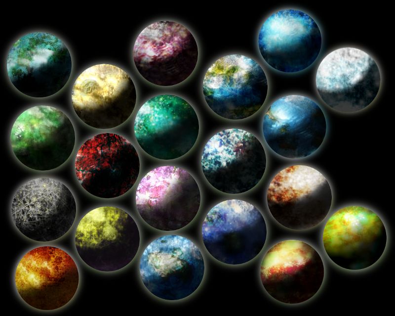 20 planet sprites | OpenGameArt.org