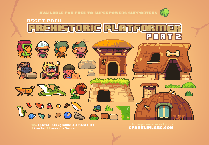 2D Pixel Art Game Assets #3, Game Assets