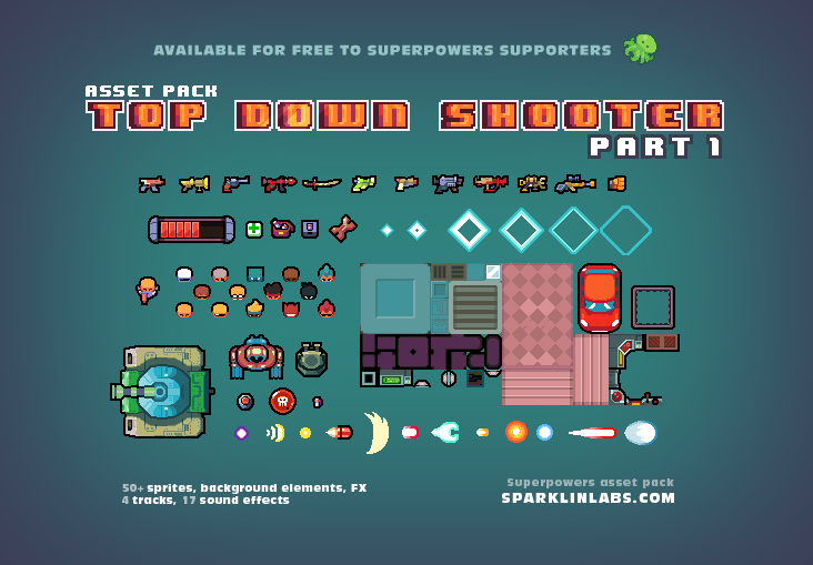 2D Pixel Art Game Assets #3, Game Assets