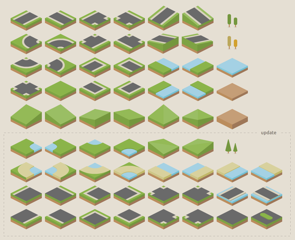 isometric tiles