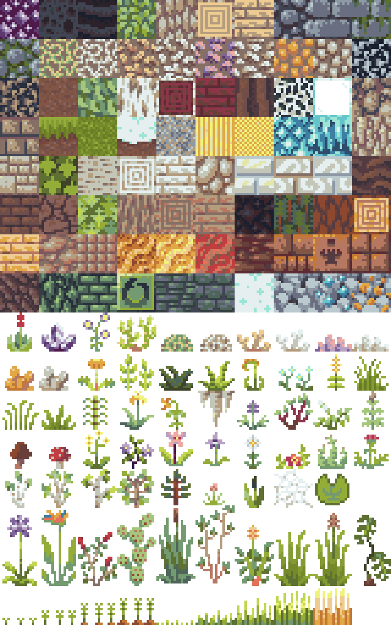 16x16 Block Texture Set