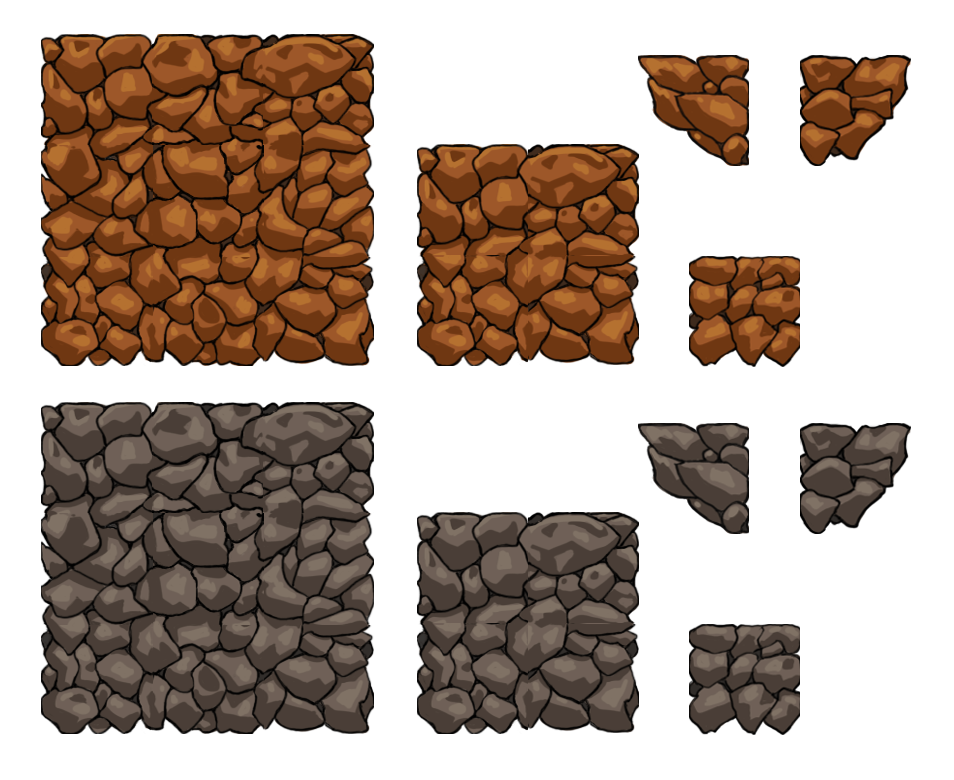 2D Platform Ground Stone Tiles | OpenGameArt.org