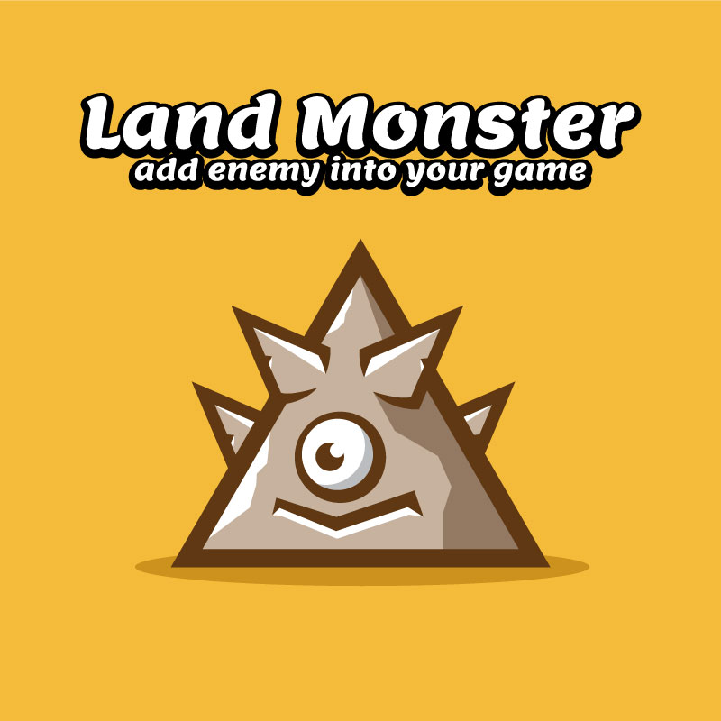 Game Obstacles - Rock Monster | OpenGameArt.org