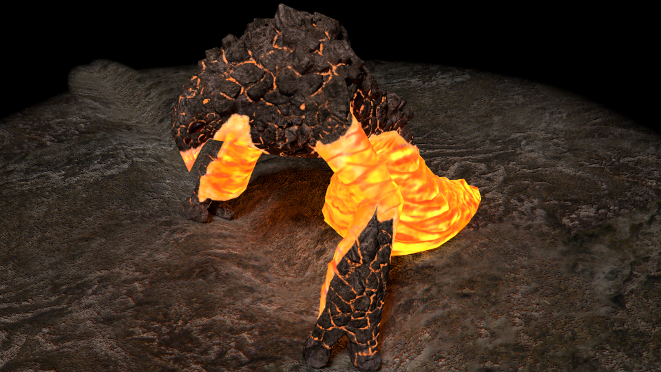 Lava Spawn animated | OpenGameArt.org