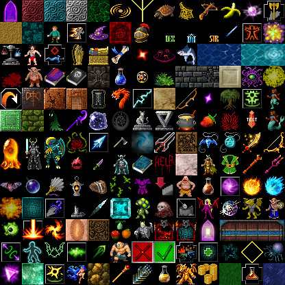 Top game assets tagged 32x32 and Roguelike 