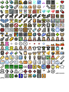 2d static sprites/icons | OpenGameArt.org