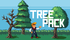 Pixel Art - Simple Trees