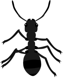walking ant (with parts and rigged SPRITER file) | OpenGameArt.org