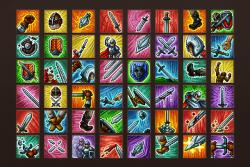 48 Swordsman Skills Icons Pixel Art | OpenGameArt.org