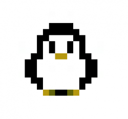 Cute Retro Pixel Penguin 16x16 | OpenGameArt.org