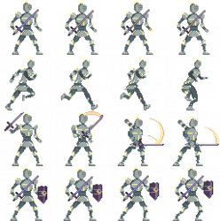 Knight spritesheet | OpenGameArt.org