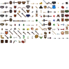 BaconBoyXIII - Pixel Art - Icons and Objects 32x32