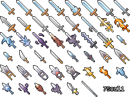CC0 Sword Icons | OpenGameArt.org