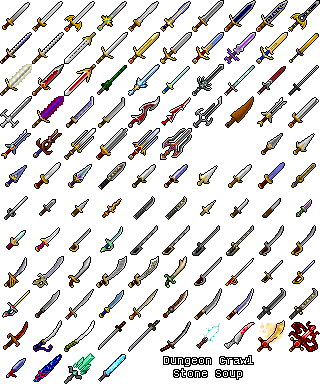 CC0 Sword Icons | OpenGameArt.org