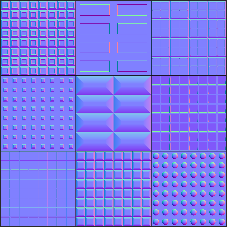 Various Normal Map Patterns | OpenGameArt.org