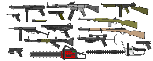 Weapon Inventory Graphics | OpenGameArt.org