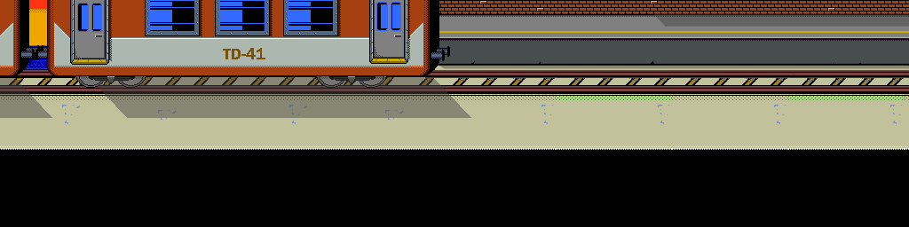 Pixel Train Scene | OpenGameArt.org
