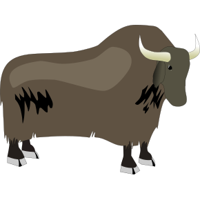 Yak SVG | OpenGameArt.org